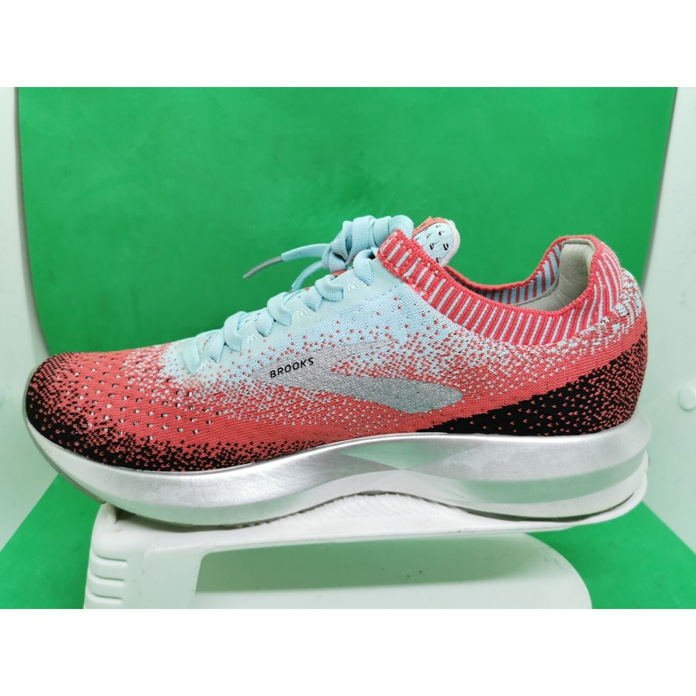 Brooks Levitate 2 1202791B872 Coral Blue Black Running Shoes Women's Size 9 M - Picture 5 of 16